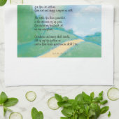 Linge De Cuisine Poème du psaume 23 (Plié)