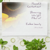 Linge De Cuisine Poème rêveur de tournesol (Plié)