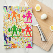 Linge De Cuisine Poids (Quart Plié)