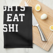 Linge De Cuisine Poids de levage et de manger du sushi - Carbes amu (Quart Plié)
