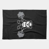 Linge De Cuisine Poids Levant Panda Ours Anime Dessin - Entraînemen (Horizontal)