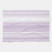 Linge De Cuisine Poignée rayures violettes (Horizontal)