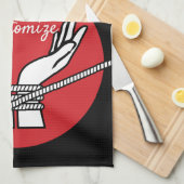 Linge De Cuisine Poignées Thunder_Cove (Quart Plié)