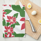 Linge De Cuisine Poinsettia (Quart Plié)