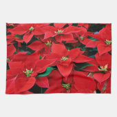 Linge De Cuisine Poinsettia Rouge (Horizontal)