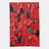 Linge De Cuisine Poinsettia Rouge (Vertical)
