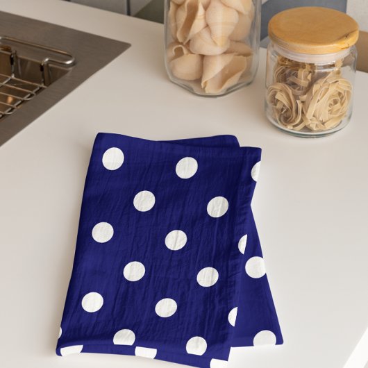 Linge De Cuisine Point bleu
