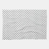 Linge De Cuisine Point noir (Horizontal)
