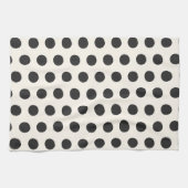 Linge De Cuisine Point noir (Horizontal)
