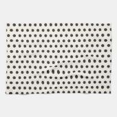 Linge De Cuisine Point noir (Horizontal)