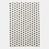 Linge De Cuisine Point noir (Vertical)