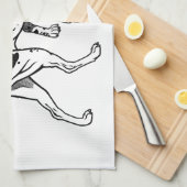 Linge De Cuisine pointeur et setter anglais (Quart Plié)