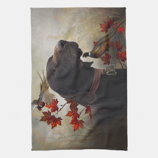 Linge De Cuisine Pointeurs germains (GSP) (Vertical)