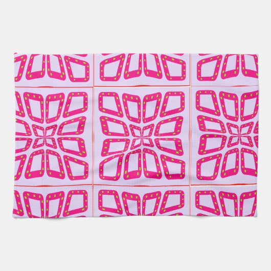 Linge De Cuisine Pointeurs PSG Pinched Carreaux. (Horizontal)