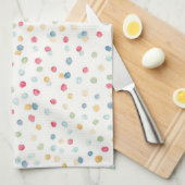 Linge De Cuisine Points (Quart Plié)
