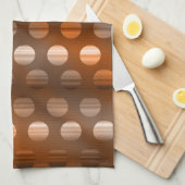 Linge De Cuisine Points de cuivre (Quart Plié)