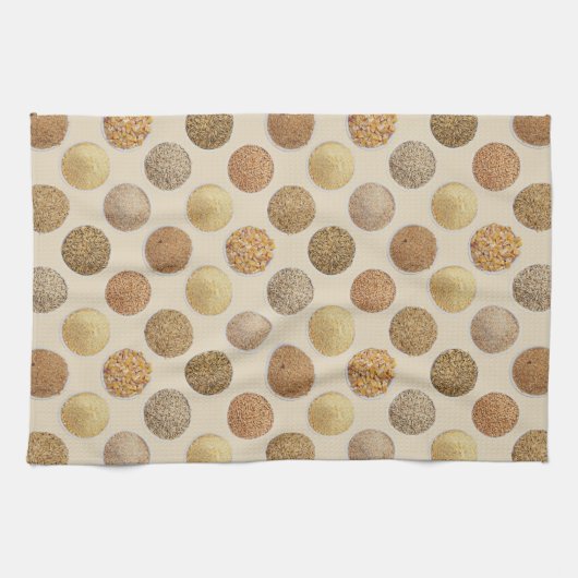 Linge De Cuisine Points de récolte des céréales (Horizontal)