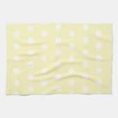 Linge De Cuisine Points jaunes Poka (Horizontal)