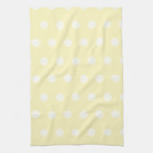 Linge De Cuisine Points jaunes Poka (Vertical)