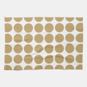 Linge De Cuisine Points neutres fallows (Horizontal)