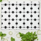 Linge De Cuisine Points noirs, Motif à pois, Points, Pointillé (Plié)