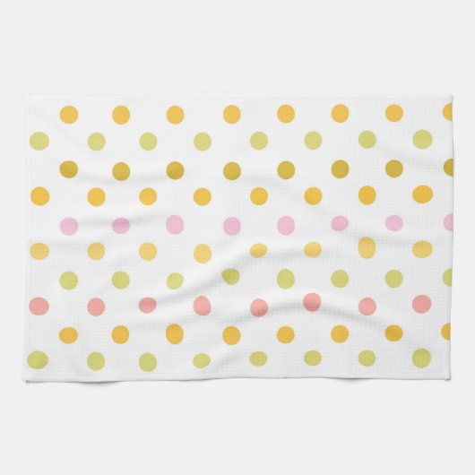 Linge De Cuisine Points Polka (Horizontal)