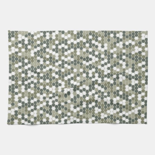 Linge De Cuisine Points rétro (Horizontal)