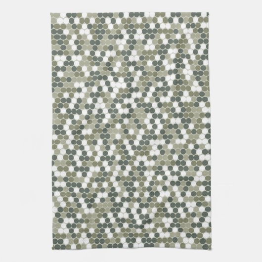 Linge De Cuisine Points rétro (Vertical)