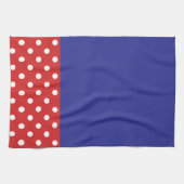 Linge De Cuisine Points rouges et blancs (Horizontal)