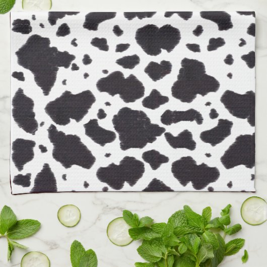 Linge De Cuisine Points 🐄 vaches (Plié)