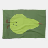 Linge De Cuisine Poire de sourire (Horizontal)