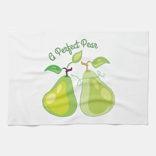 Linge De Cuisine Poire parfaite (Horizontal)