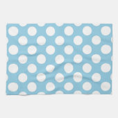 Linge De Cuisine Pois Bleus, Motif Pointe Polka, Points, Pointe (Horizontal)