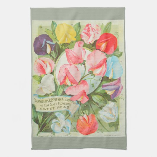 Linge De Cuisine Pois doux : illustration de catalogue de graine (Vertical)