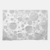 Linge De Cuisine Pois Rainy Sky Grey (Horizontal)