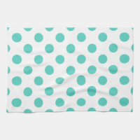 Pois turquoise
