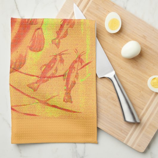 Linge De Cuisine poisson (Quart Plié)