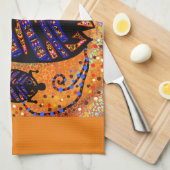 LINGE DE CUISINE POISSON (Quart Plié)