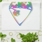 Linge De Cuisine Poisson Abstrait (Plié)