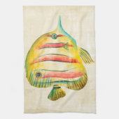 Linge De Cuisine Poisson coloré (Vertical)