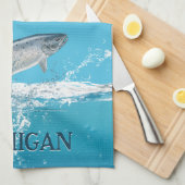 Linge De Cuisine Poisson Dans L'Eau Au Michigan (Quart Plié)