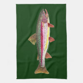 Linge De Cuisine Poisson de truite arc-en-ciel (Vertical)