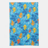 Linge De Cuisine Poisson d'or dans l'aquarium (Vertical)