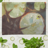 Linge De Cuisine Poisson D'Or Koi Pond Water Lys (Plié)