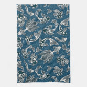 Linge De Cuisine Poisson japonais Koi (Vertical)