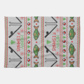 Linge De Cuisine Poisson laide de Noël (Horizontal)