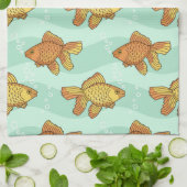 Linge De Cuisine Poisson-motif (Plié)
