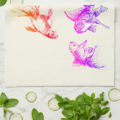 Linge De Cuisine Poisson rouge - (Plié)