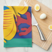 Linge De Cuisine Poisson tropical (Quart Plié)
