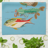 Linge De Cuisine Poisson tropical (Plié)